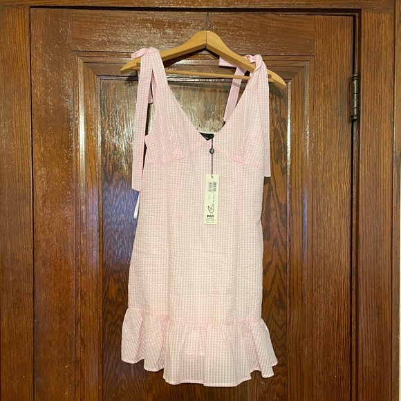 MINKPINK Dresses Minkpink Gables Gingham Tiestrap Dress